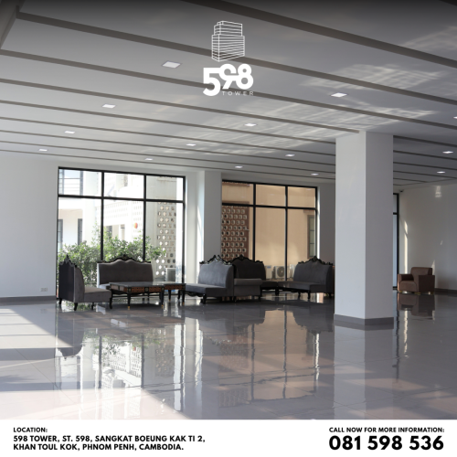 Modern Office Space for Rent | 598 Tower | Toul Kork, Phnom Penh