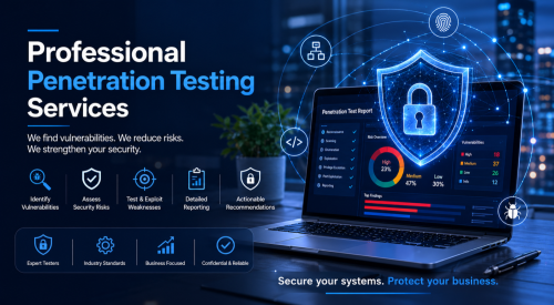 Professional Penetration Testing Services | សេវាធ្វើតេស្តសុវត្ថិភាពអ៊ីនធឺណិត