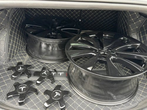 Rim Tesla model 3 19" original 💯 មិនបោល មិនវៀច នៅស្អាត