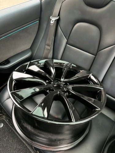 Rim Tesla model 3 19" original 💯 មិនបោល មិនវៀច នៅស្អាត