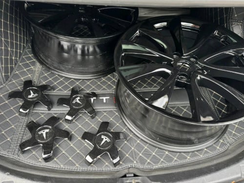 Rim Tesla model 3 19" original 💯 មិនបោល មិនវៀច នៅស្អាត