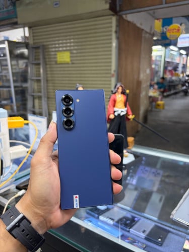 Samsung ZFold6 256G Ram12G Sim2 Global ម៉ាសុីនសានុំស្រុីន