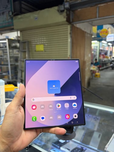Samsung ZFold6 256G Ram12G Sim2 Global ម៉ាសុីនសានុំស្រុីន