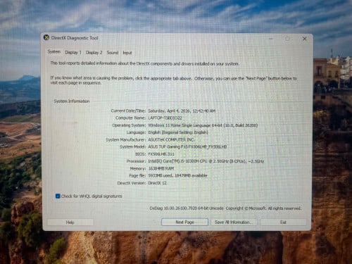 Sell asus tuf gaming f15