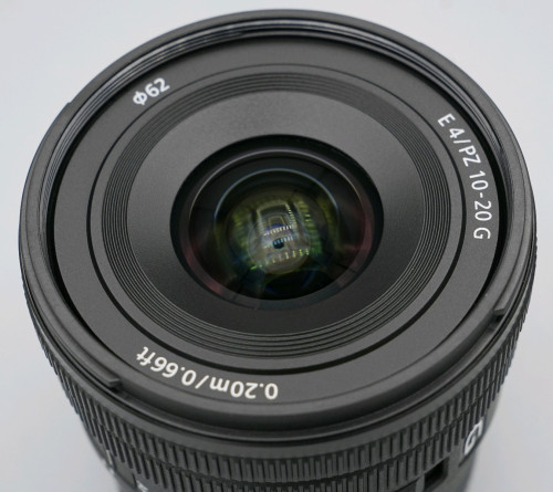SONY E 10-20mm f4 PZ G (no hood)
