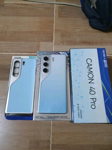 Tecno Camon 40 Pro 5G សុីម2 ក្រុមហ៊ុន រ៉េម8/256GB