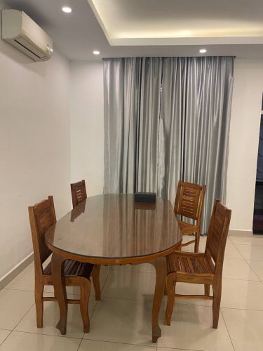 Twin villa for rent at borey Orkide villa