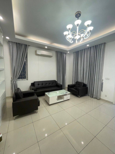 Twin villa for rent at borey Orkide villa