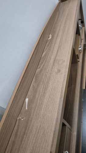 Wooden bed frame 1.5 x 2m