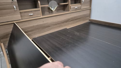 Wooden bed frame 1.5 x 2m