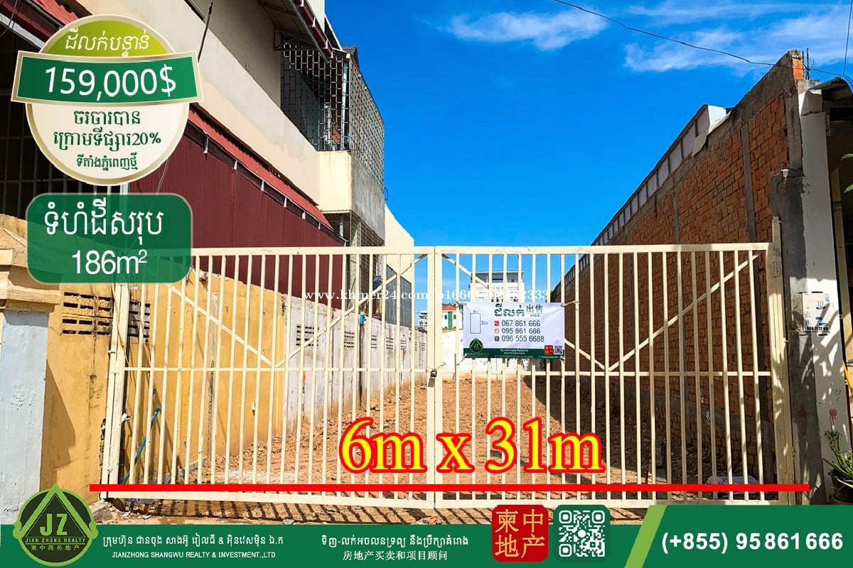 #ទីតាំងដីលក់នៅភ្នំពេញ