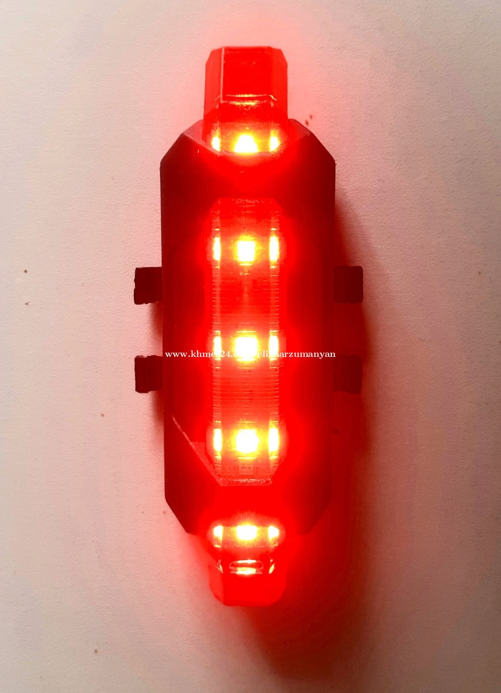 Back red light for bicycle