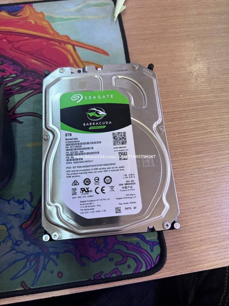 HDD 8TB,4TB and 3TB for sale