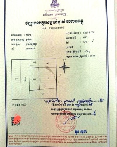 ដីលក់តាកែវ