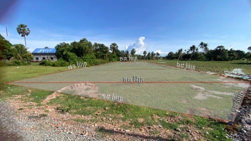 ដីលក់ ខេត្តកែប តំលៃក្រោមទីផ្សារ