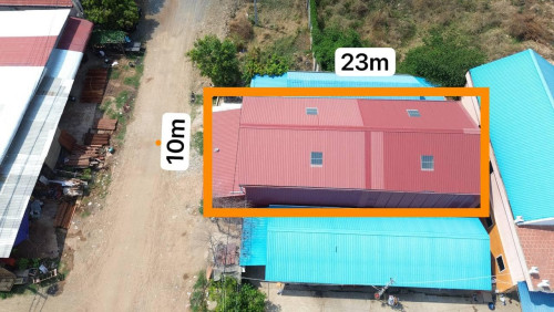 ឃ្លាំងថ្មីជួល ទំហំ 10m x 20m ទំហំ 200 ម៉ែតការ៉េ