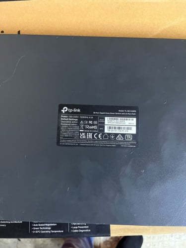 : 28-Port Gigabit Easy Smart Switch with 24-Port PoE+