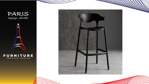 " Paris Design Studio " Chair, modern style bar chair.