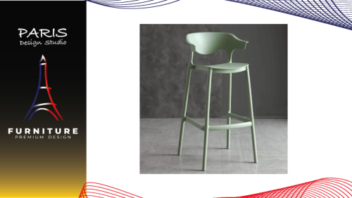 " Paris Design Studio " Chair, modern style bar chair.