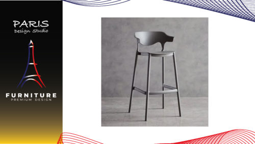 " Paris Design Studio " Chair, modern style bar chair.