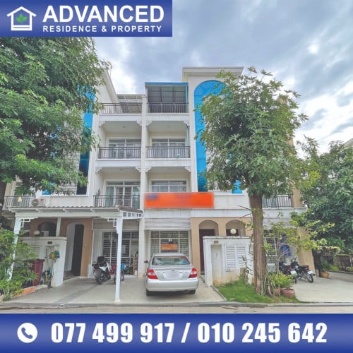 🏘 វីឡាកូនកាត់ (LA) ក្នុងបុរី Moon Town (ជិតផ្លូវ2004) ត្រូវការលក់បន្ទាន់ខ្លាំង (កូដ៖A05-007125)