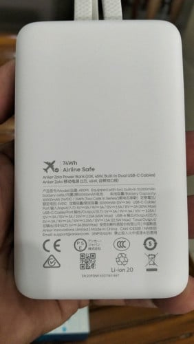 🔋 ANKER Zolo Power Bank 20,000mAh