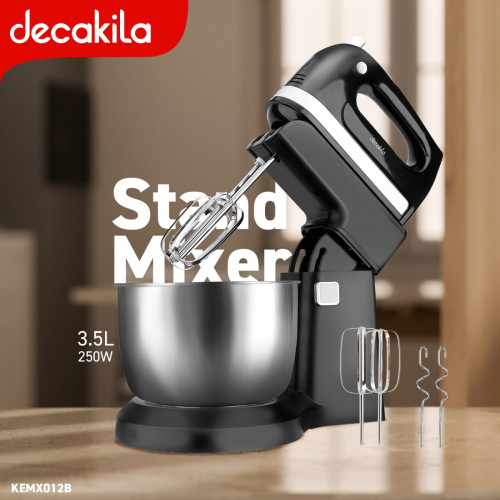3.5L 250W Stand Mixer is the perfect tool for carrying out a wide range of culinary preparations