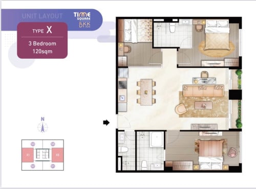 3bedroom Resale in bkk1