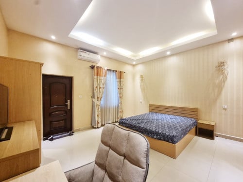 4 Bedroom Modern House 𝐅𝐨𝐫 𝐑𝐞𝐧𝐭 in Borey Bassac Garden City, Phnom Penh