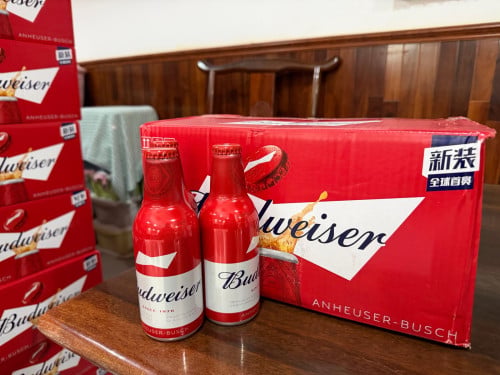 Budweiser ស្រាបៀនាំចូលបញ្ចុះតំលៃ 50%