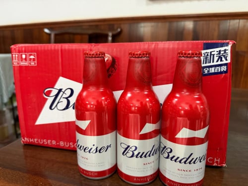 Budweiser ស្រាបៀនាំចូលបញ្ចុះតំលៃ 50%