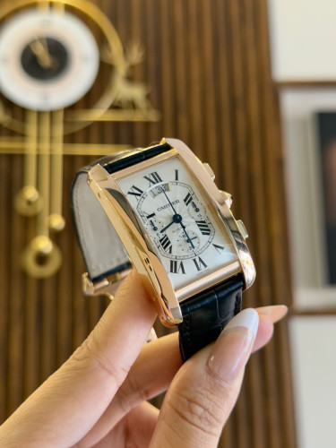 (Original) Cartier Tank Americaine XL RoseGold 36-52mm 🎩