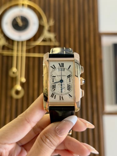 (Original) Cartier Tank Americaine XL RoseGold 36-52mm 🎩