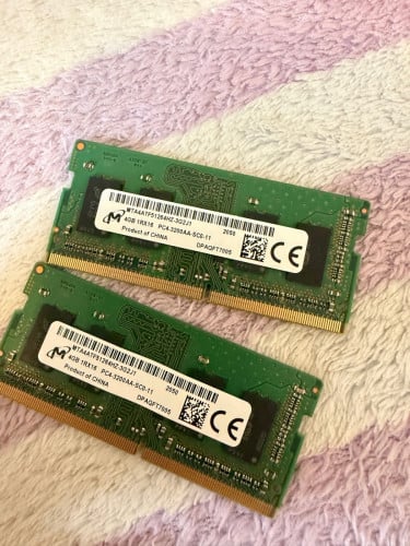 DDR4 laptop ram 8gb (4x2) 3200mhz