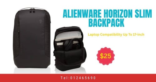 Dell Alienware Horizon 17" Gaming Backpack-AW423P