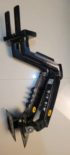 F160 Black DUAL Monitors Stand