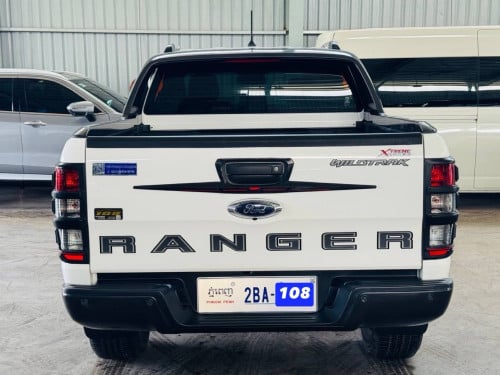 Ford Ranger 2019Wildtrak full option ចូលតាមក្រុមហ៊ុនfordឆ្វេងសុីន