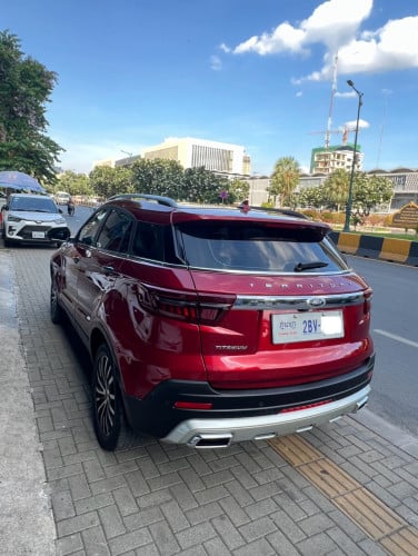 FORD TERRITORY 2022 SmartKey (ស្មាតឃី) បេីកដំបូលដល់ក្រោយ ពូកស្បែក អេក្រង់ Touch Screen ទ្វាក្រោយអូតូ