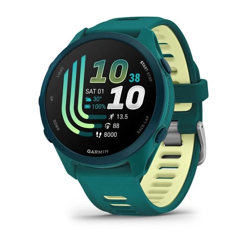 Forerunner® 170 MusicTeal Green with Teal Green/Citron Band