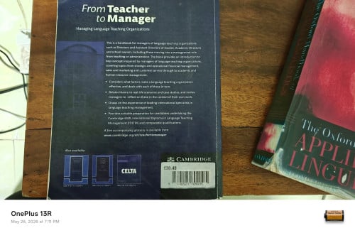 លក់សៀវភៅ Cambridge book និង Oxford Handbook of APPLIED LINGUISTICS
