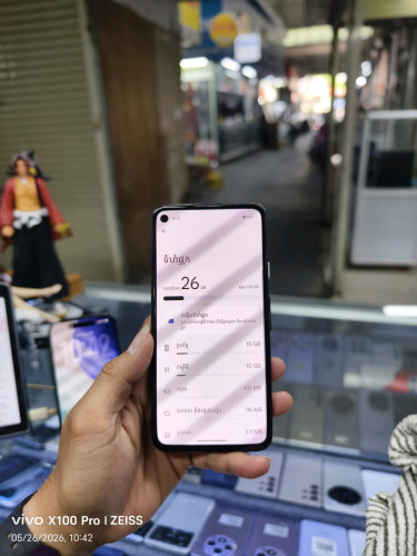 Google pixel 4a 128G Ram6G Sim2 Esim ម៉ាសុីនអេក្រង់ស្រុីន