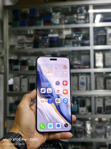 Honor magic6pro 512G Ram16G Sim2 CH ម៉ាសុីនសានុំបែកថាច់ ខុសជើងសុីម