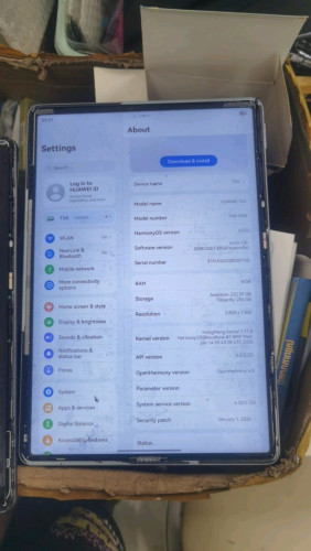 HUAWEI matepad Ram8 256g LCD 120hz Wifi only ដេីរលឿនស្មូតញ៉ាក់ម៉ូយៗលក់125$