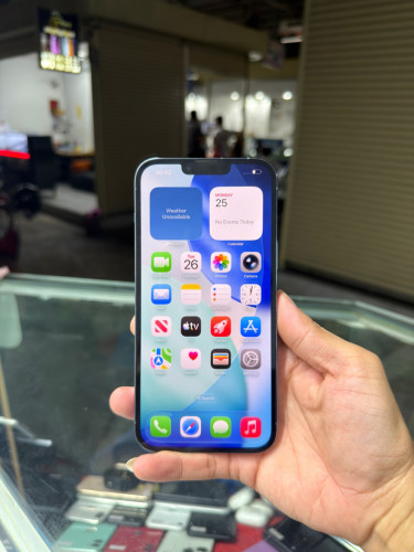 iPhone 13 Pro Max Blue LL/A HD128GB Phone Condition 98% 🔋75% , ម៉ាស៊ីនសានុំណែន