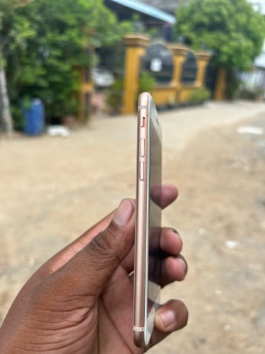 iPhone 8 ពណ៍មាស នៅដំដេីការទាំងអស់