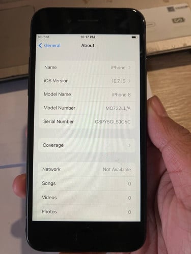 iPhone 8 64GB no iCloud