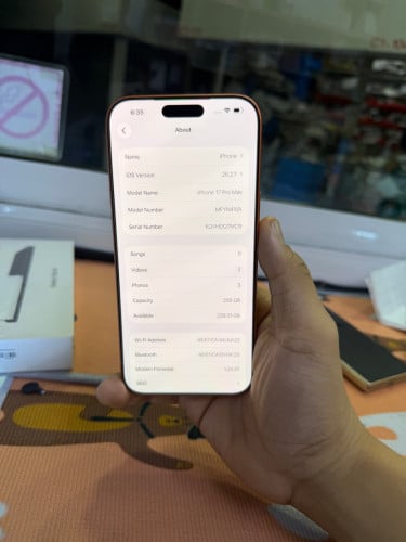 Iphone17promax 256G XA នៅធានាពីក្រុមហ៊ុន