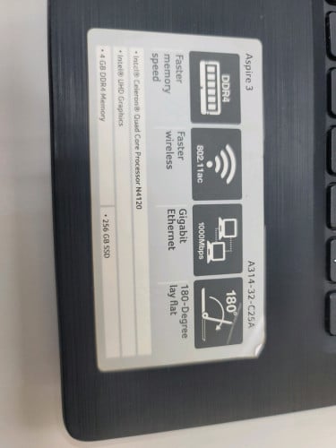 LAPTOP ACCER Aspire 3
