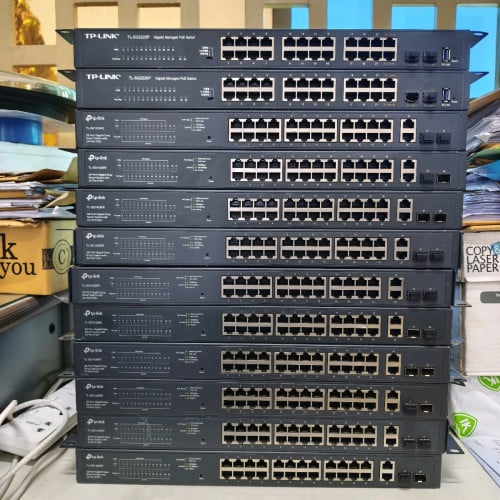 PoE Switch Gigabit 24 Ports