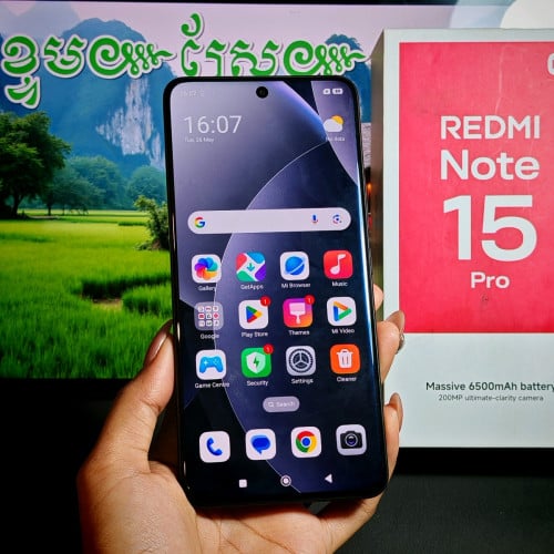 Redmi Note 15 Pro ក្រុមហ៊ុន 99.99% (វ៉ៃដូរបាន)មានធានាច្បាស់លាស់ត្រឹមត្រូវ